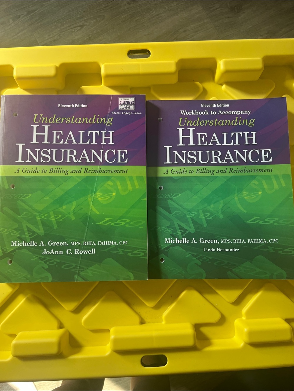 Understanding Health Insurance Textbook & Workbook - Green/Purple Covers